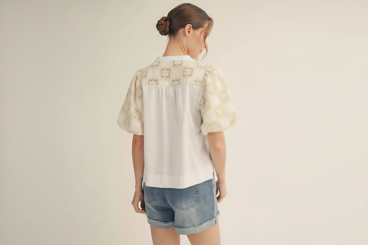 Crochet Lace Top