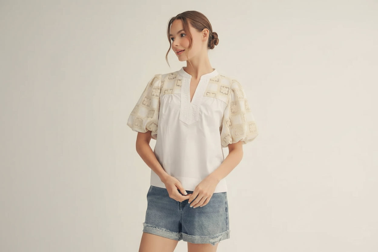 Crochet Lace Top